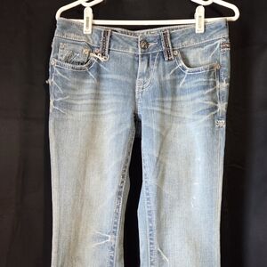 Miss Me Light Blue Boot Cut Jeans